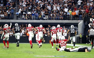 Cardinals – Raiders: Byron Murphy nearly threw away game-winning OT TD