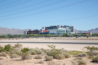 A groundbreaking ceremony on Helios, a new medical and real estate development near the I-215 and North Pecos Road takes place Tuesday Oct. 4, 2022. The complex, which is directly across from the VA hospital, will include lab, research and medical office space, as well as retail, restaurant and hotel space.
