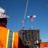 The Durango Casino & Resorts celebrates the topping off with the placement of the final beam on the 15th floor, the highest point of the structure Friday Oct 7, 2022.