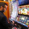 Rob Salassi, IGT senior project manager, demonstrates IGT's cashless gaming app during Global Gaming Expo (G2E) at the Venetian Expo Tuesday, Oct. 11, 2022.
