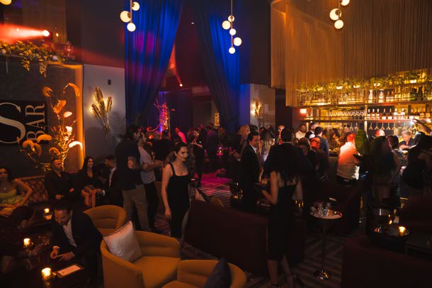 S Bar Las Vegas, SBE's elevated nightlife and mixology concept at Mandalay Bay Resort and Casino, celebrated its new partnership with, In The Moment Hospitality for The Introduction Party Friday, October 14th, 2022. Brian Ramos