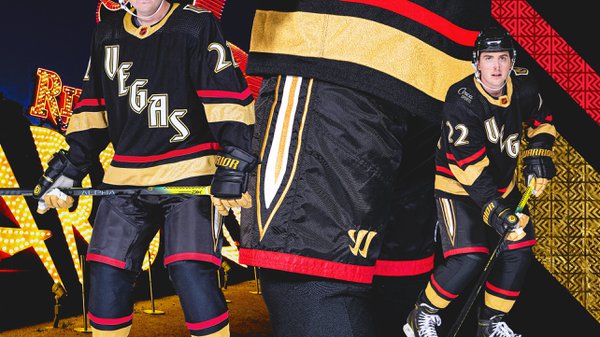 New Vegas Golden Knights reverse retro jersey unveiled