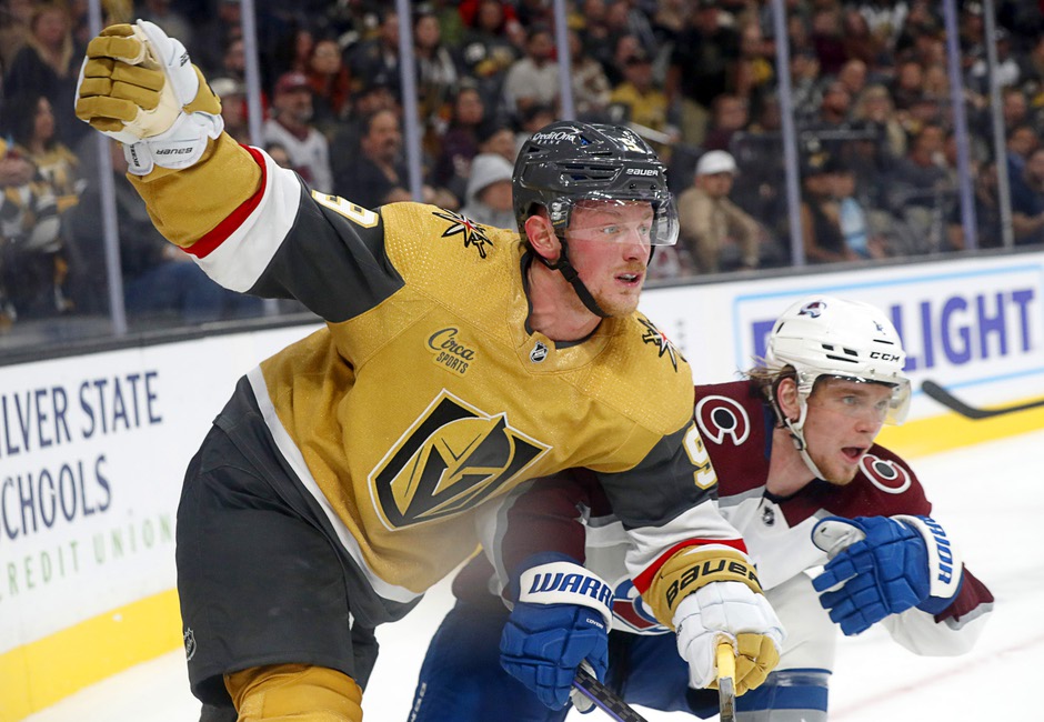 Jack Eichel makes Golden Knights' debut in loss to Colorado Avalanche, Golden Knights