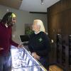 Brenda Gunsallus, right, assists customer Nick Rhodes at Sahara Wellness, a dispensary at 420 E. Sahara Ave., Thursday, Nov. 3, 2022. Gunsallus is the co-owner of the dispensary and an instructor with Cannabis Community College, an online learning program that gets students ready for jobs in the cannabis industry. STEVE MARCUS