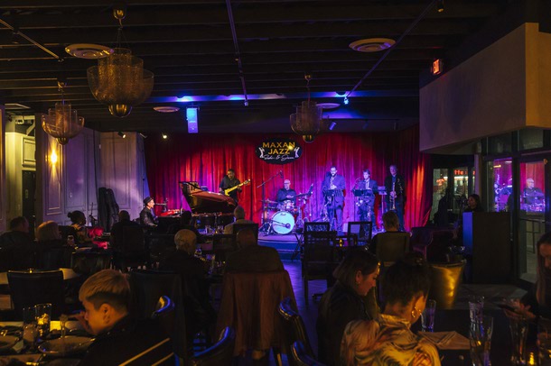 Joey Melotti & the Joey Mojo Factory perform at Maxan Jazz Friday, Nov. 4, 2022. WADE VANDERVORT