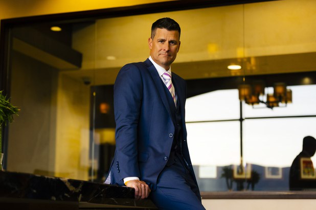 Matt Hoffmann, attorney and co-owner with Battle Born Injury Lawyers, poses for a photo Wednesday, Nov. 30, 2022.