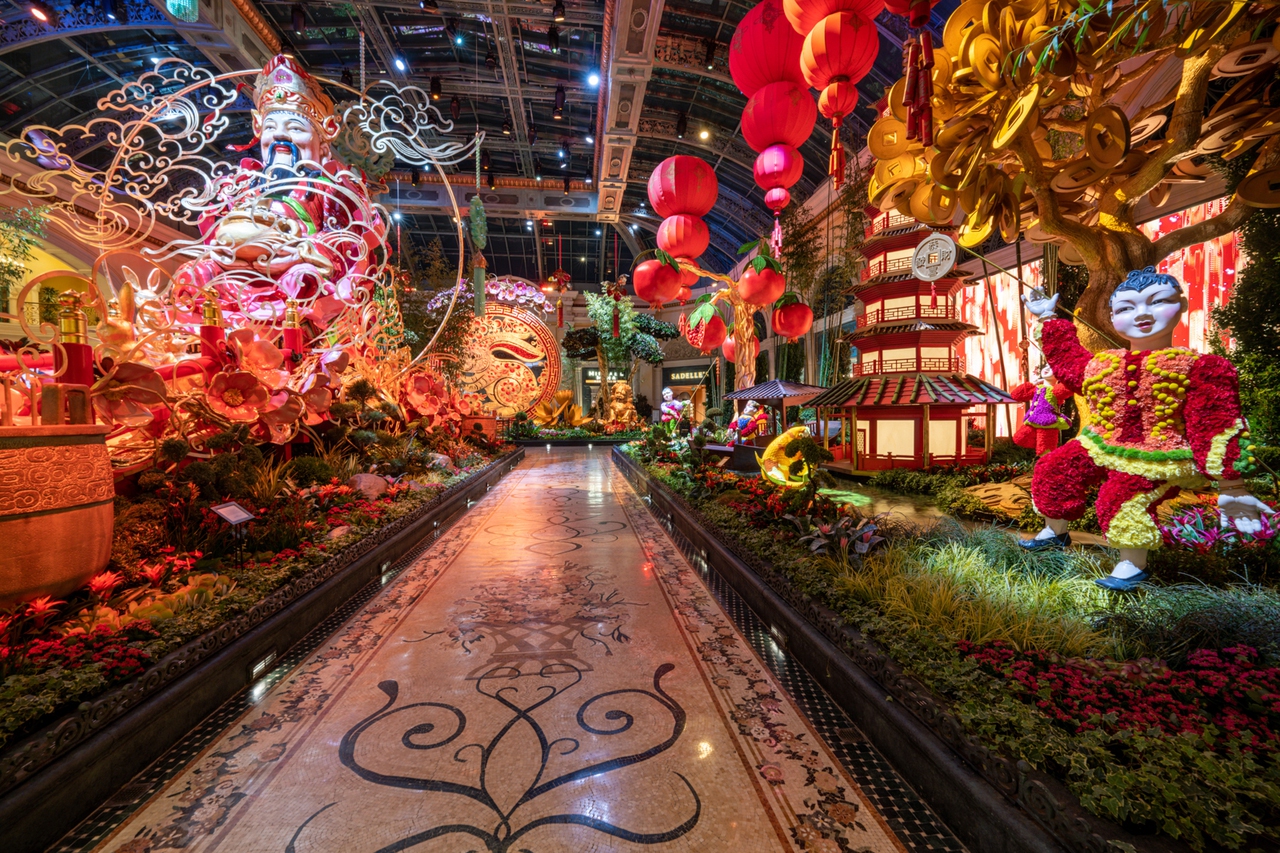 Bellagio's Lunar New Year Display - Las Vegas Weekly