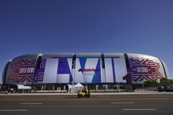 BetMGM Sportsbook under construction at State Farm Stadium