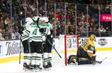 Golden Knights Fall to Stars, 3-2, in Shootout