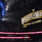 Photo: A WrestleMania sign hangs over the crowd during th