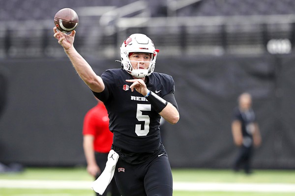 UNLV quarterback competition begins anew at first spring practice