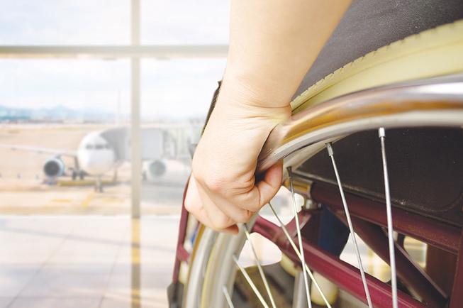Airline passengers with disabilities