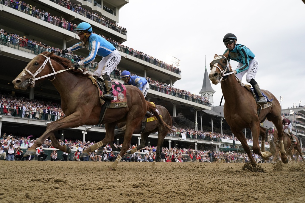 Kentucky Derby winner Mage will run in the Preakness at Pimlico on May