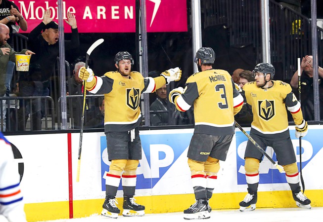 Photograph : Golden Knights vs Oilers in Game 5 