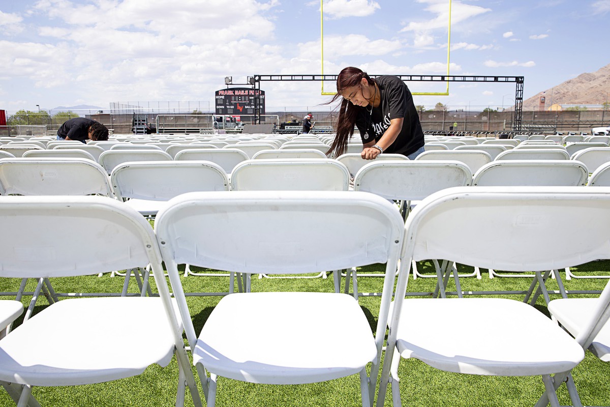 Field of Dreams: Las Vegas High’s outdoor graduation honors a revered tradition