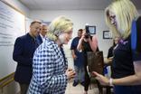 Hillary Clinton Tours Foundation for Recovery
