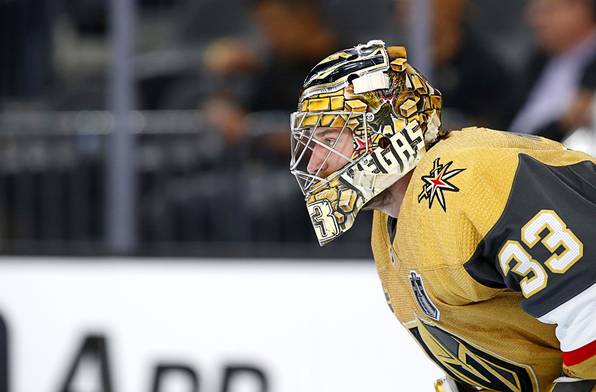 Golden Knights sign goalie Adin Hill to twoyear extension Las Vegas