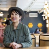 Juanny Romero, owner of Mothership Coffee, is interviewed at Mothership Coffee's Fergusons Downtown location Wednesday, June 7, 2023.