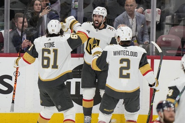 The end result is a 3-1 series lead for the Golden Knights, and a shiny, silver special guest will be inside T-Mobile Arena on Tuesday for Game 5. 