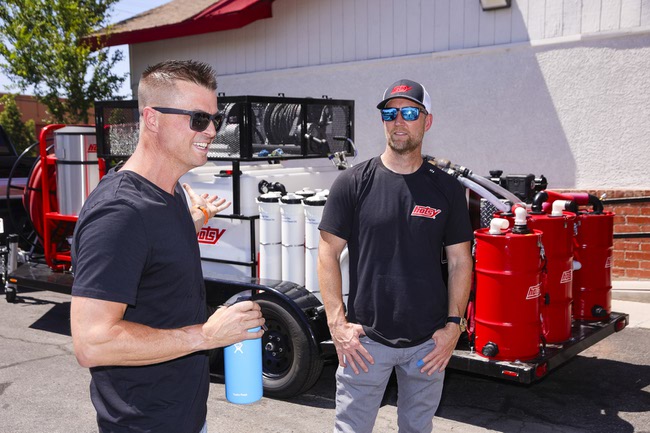 Photograph : Hotsy Water Reclamation System - Las Vegas Sun News