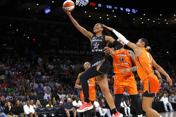 WNBA All-Star: Jewell Loyd scores record 31 points to lead Team Stewart  past Team Wilson in MVP effort