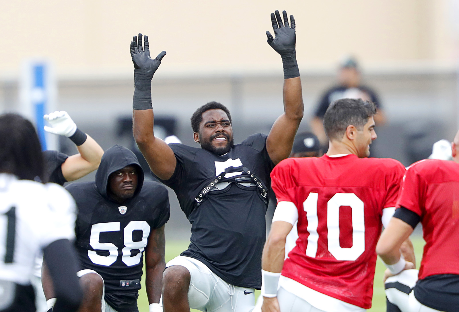 Photograph : Aug 1: Raiders Training Camp 