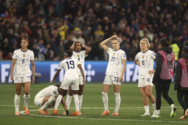 US falls in Women's World Cup