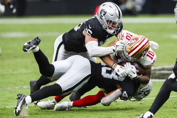 Led by young roster hopefuls, Raiders' defense made impression