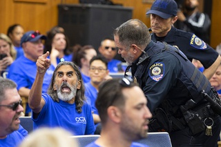 Teachers Protest Again At School Board Meeting