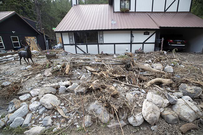 Flood Damage on Mt. Charleston