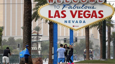 Las Vegas’ long dry spell ends with rains today