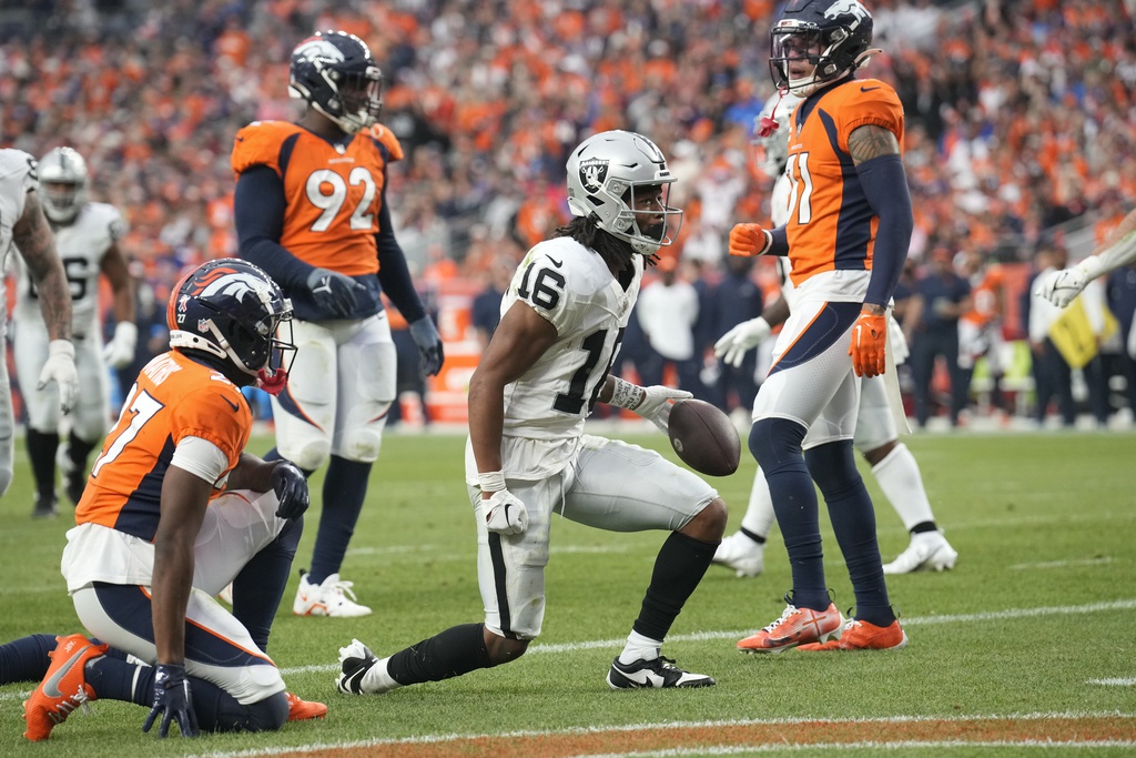 Raiders WR Meyers ruled out against Bills - Las Vegas Sun News