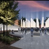 A photo provided by JCJ Architecture shows the design that was selected to serve as the community’s 1 October memorial project. 