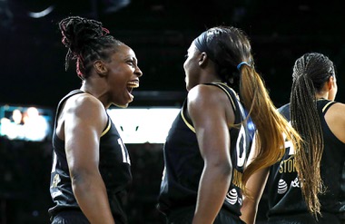 Behind one of the most dominant performances in WNBA Finals history, the Aces defeated the New York Liberty 104-76 in Game 2 at Michelob Ultra Arena on Wednesday, moving within one win of a second consecutive WNBA championship.