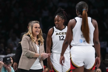 The Las Vegas Aces are about to play one of the biggest games in franchise history without their starting point guard and center. Fear not, for coach Becky Hammon has a plan. ...