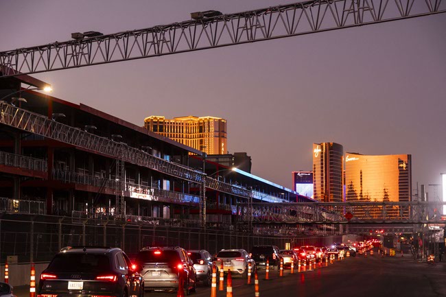 Formula 1 Bridge and Paddock