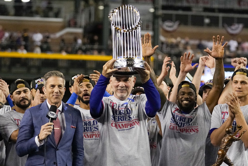 Texas Rangers win first World Series title with 50 victory over
