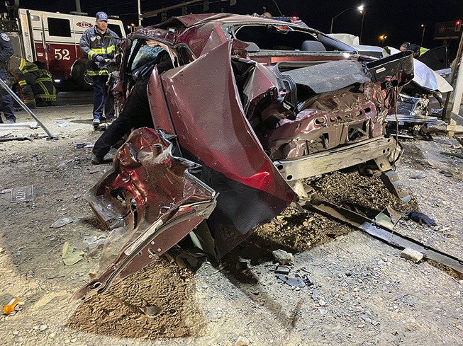 Deadly Multivehicle Crash North Las Vegas
