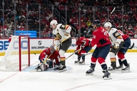 The reigning Stanley Cup champions were simply unable to overcome a stellar performance from reserve goaltender Charlie Lindgren as the Vegas Golden Knights dropped their second away game on the season ...