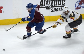 Avalanche 3, Golden Knights 0