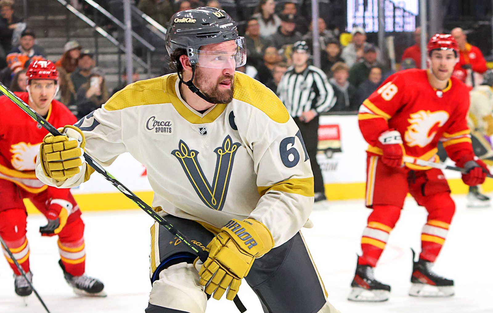 Golden Knights Fall to Flames, 3-1 - Las Vegas Sun News