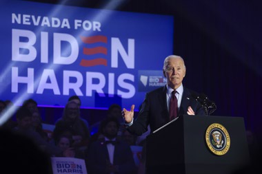 President Joe Biden had sharp criticism for his likely general election opponent during a rally in Las Vegas’ Historic Westside on Sunday, telling supporters ...