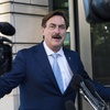A federal judge last week affirmed a $5 million arbitration award against MyPillow CEO Mike Lindell, shown June 24, 2021, in Washington, in favor of a Las Vegas software forensics expert who challenged data that Lindell claims proves that China interfered in the 2020 U.S. elections and tipped the outcome to Joe Biden.