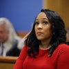Fulton County District Attorney Fani Willis arrives during a hearing on the Georgia election interference case, Friday, March, 1, 2024, in Atlanta.