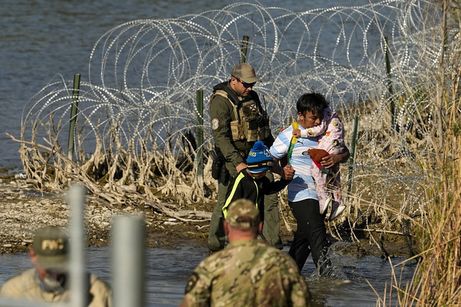 Migrants in Texas