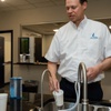 Zachary Rice, President at Multipure in Las Vegas explained and demonstrated a chlorine test with unfiltered water and why having clean drinking water can be very important and beneficial for your health. Multipure has been working to improve water for over fifty years and as the original manufacturer of the solid carbon block filter, they aim to provide affordable access to high quality drinking water in Las Vegas, Nevada on Thursday, March 21, 2024.