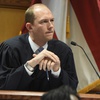 Photo: Judge Scott McAfee addresses the lawyers during a 
