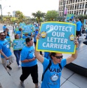 Letter Carriers Demonstrate