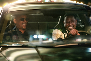 This image released by Sony Pictures shows Will Smith, left, and Martin Lawrence in “Bad Boys: Ride or Die.”


