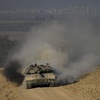 Israeli soldiers drive a tank near the Israeli-Gaza border, in southern Israel, Wednesday, June 5, 2024. Israel's military said Saturday June 15, 2024 that eight soldiers were killed in southern Gaza in the deadliest attack on Israeli forces in months. 